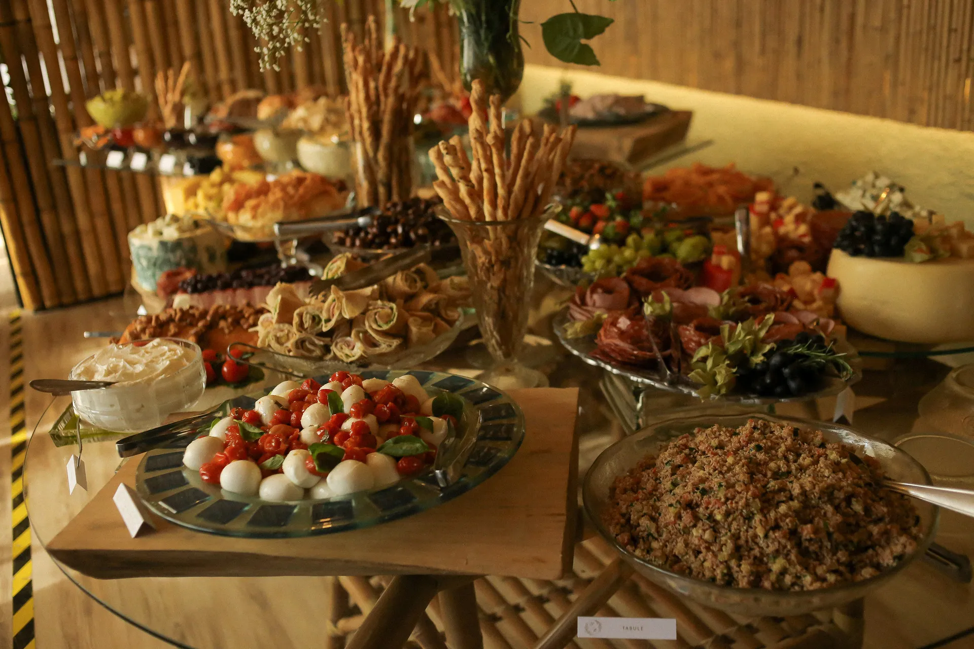 Buffet de aperitivos